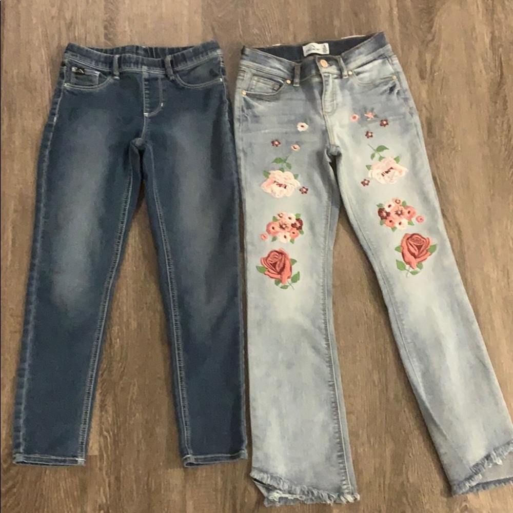 Two piece jean set